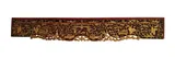 Carved frieze...