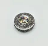 Silver box wi...