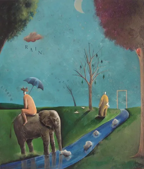 Mirando al cielo