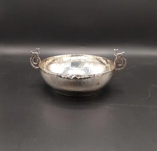 Silver bowl - Taça em prata "Llamas"
