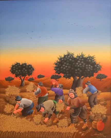Ceifando o Trigo