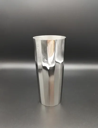 Silver plated vase - Jarra em casquinha